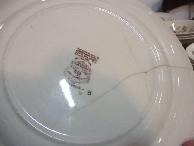 35pc.Pomona Windsor Ware by Johnson Bros. China Set - 11