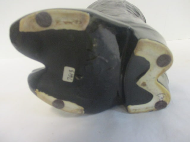 McCoy Black Cowboy Boots Planter/Vase - 5