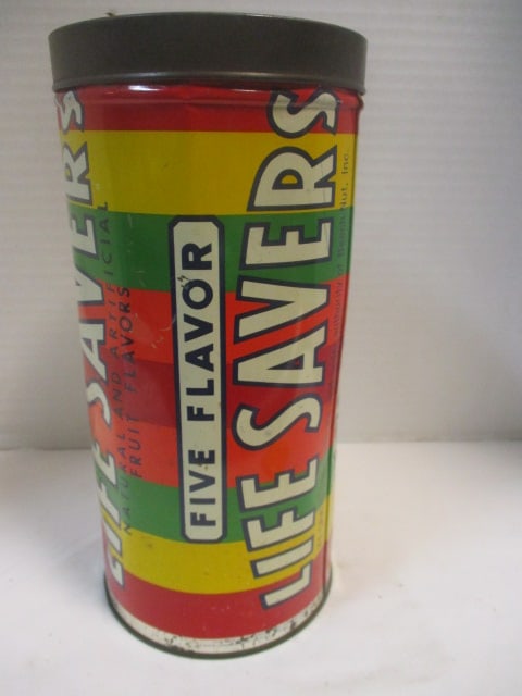 Lifesavors Metal Coin Bank: 10"