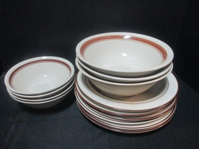 Stoneware Dinnerware (13 PC) (1 of 8)