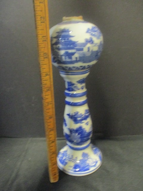 Tronstone Victoria Ware Oil Lamp Base - 4