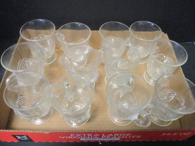 Cambridge Swan Punch Cups (Lot of 12) (1 of 6)