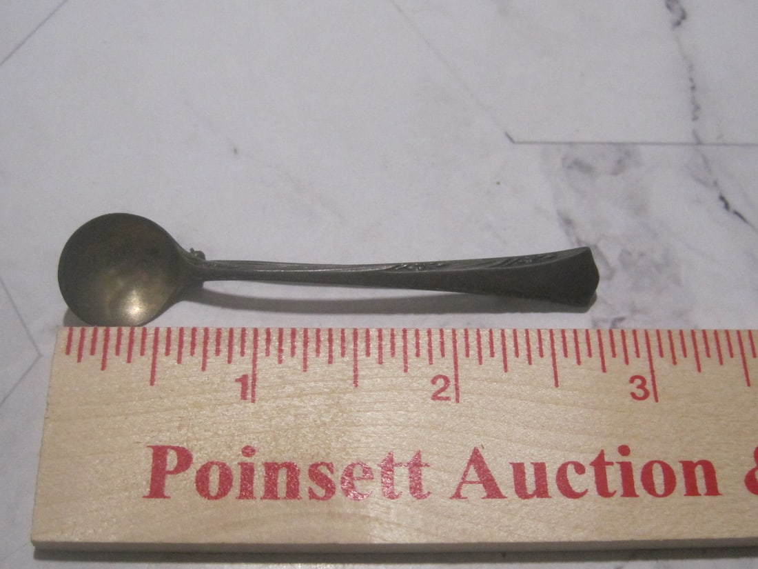 Gorham Sterling Silver Spoon Brooch - 4