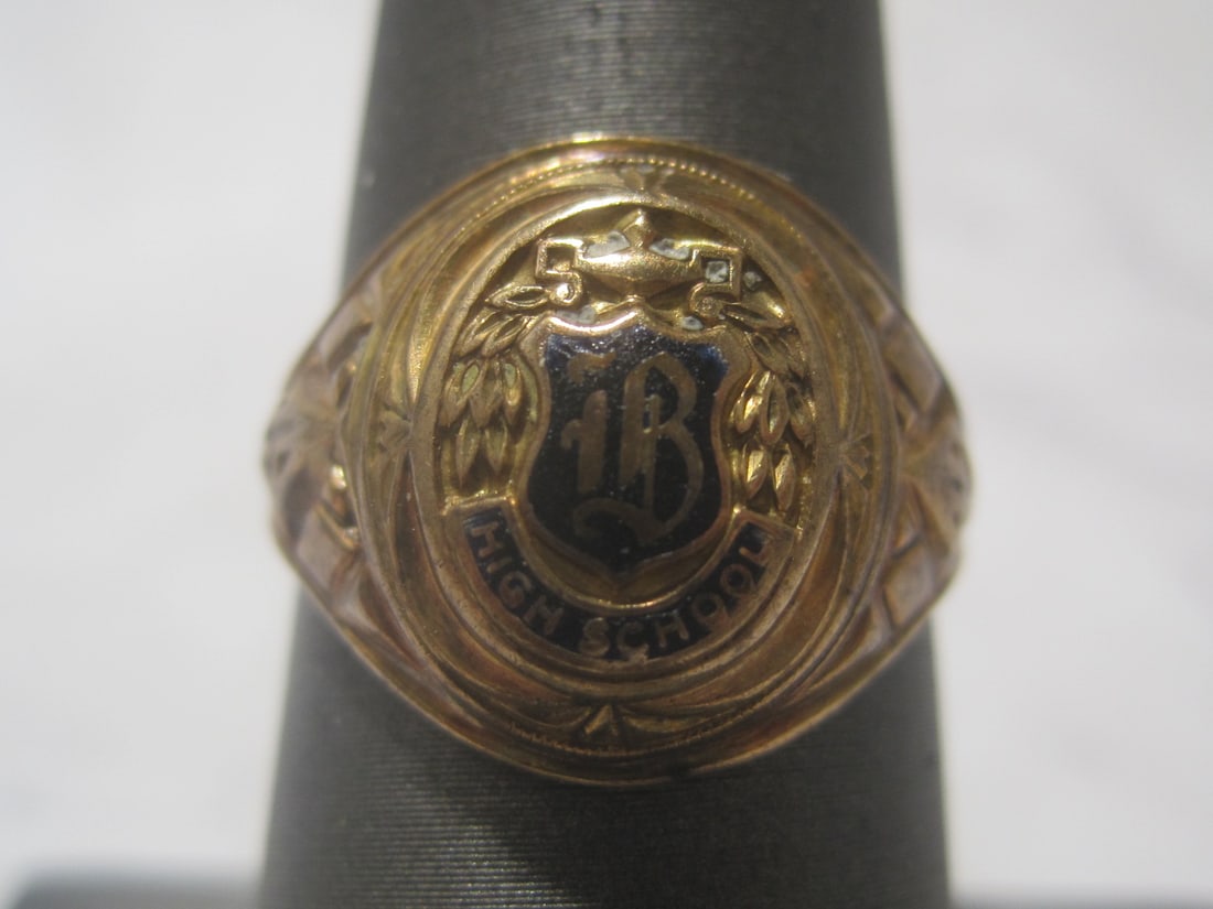 10k Gold Class Ring - 2