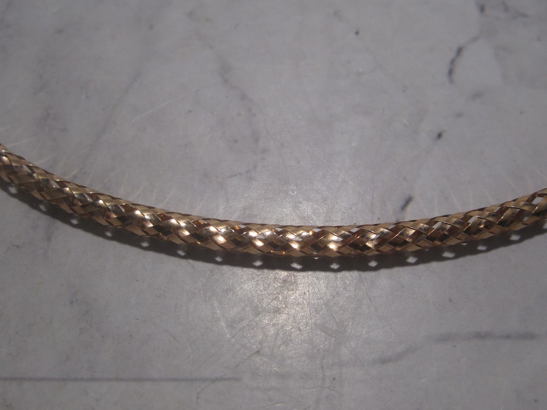 16" 14k Rose Gold Necklace - 2