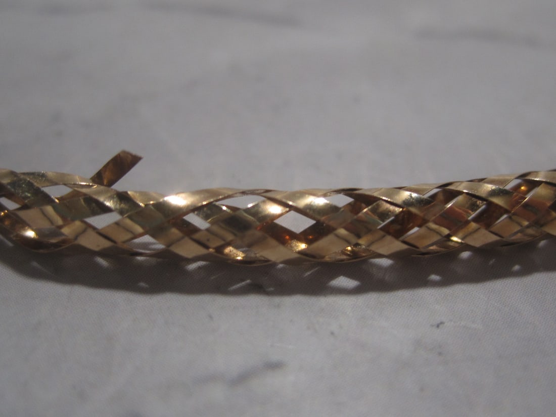 16" 14k Rose Gold Necklace - 7