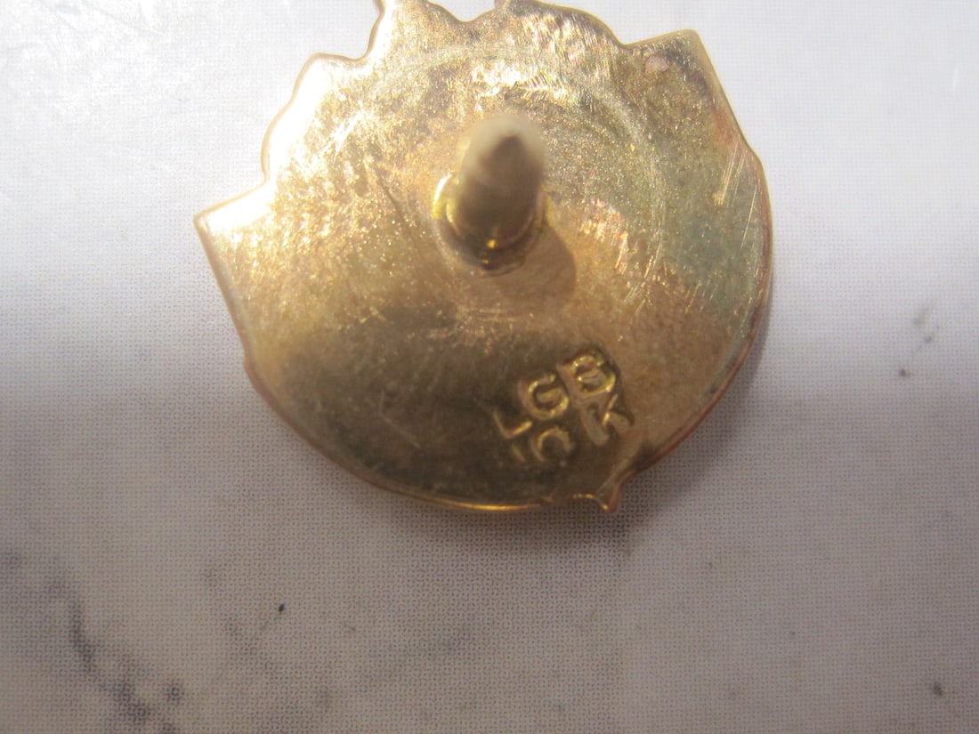 10k Gold American Stores Co. Quarter Century Club Lapel Pin - 3
