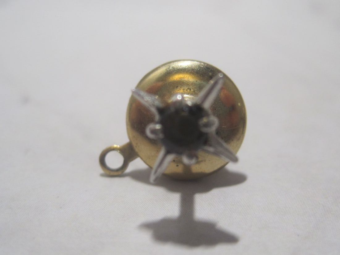 Lot of 2 Sterling Silver Tie Tacks - 2