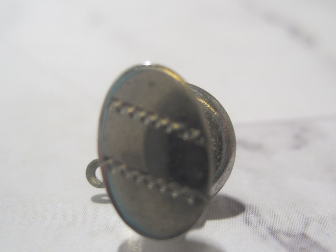 Lot of 2 Sterling Silver Tie Tacks - 3