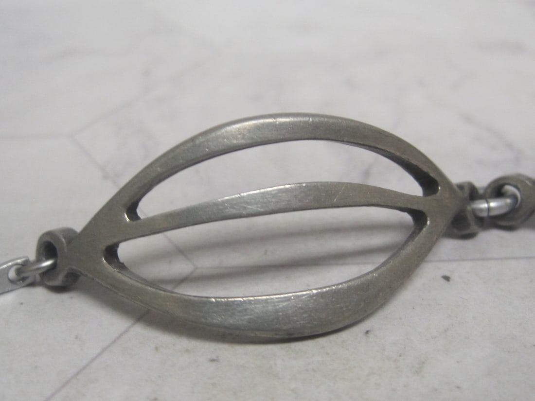 Mid-Century Pewter R. Tennesmed Sweden Bracelet - 2