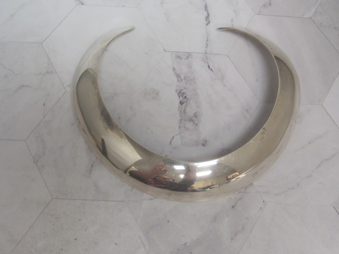 Sterling Silver Collar Necklace - 2