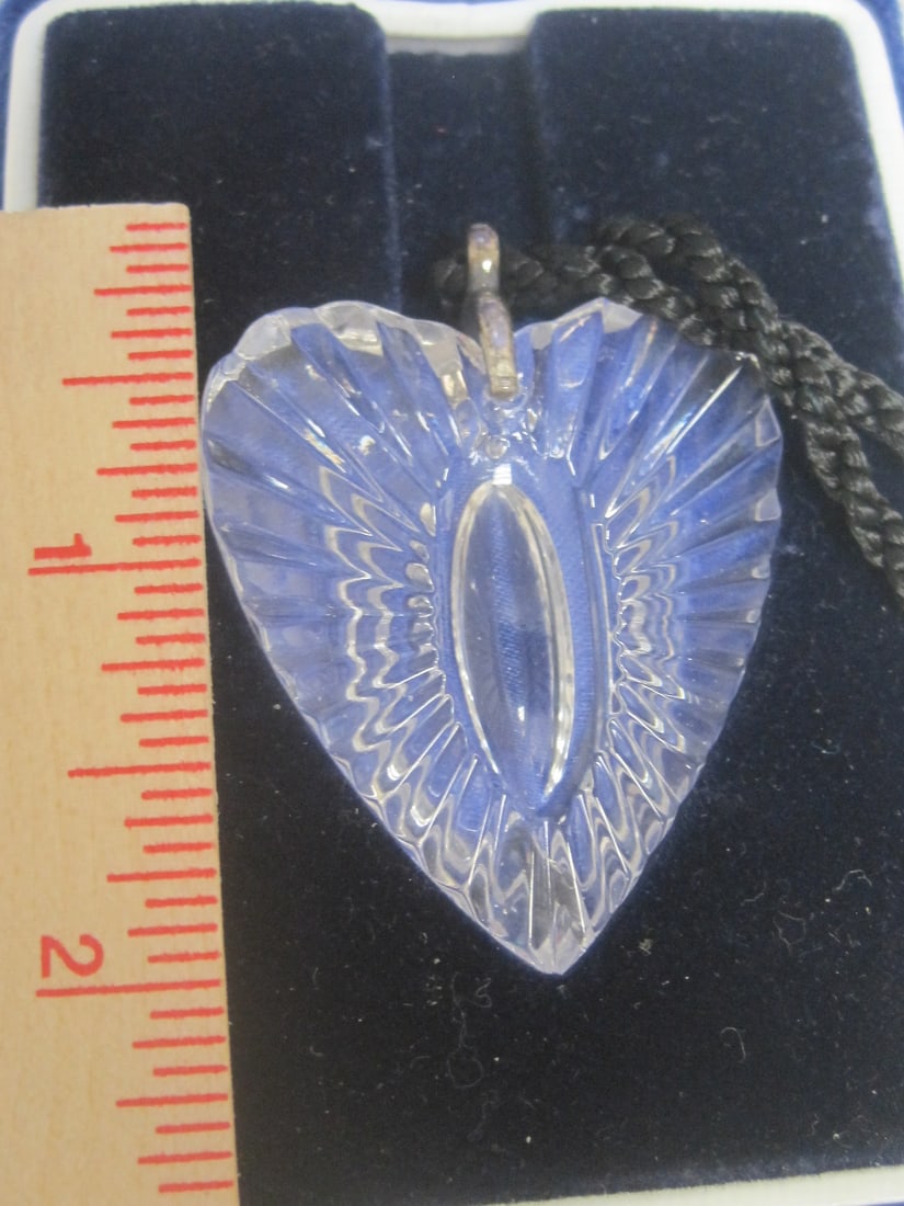 11.5" Waterford Crystal Heart with Rope Necklace - 4