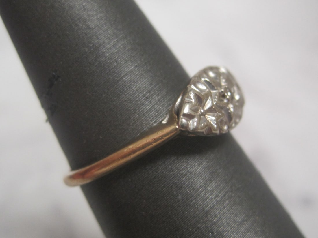 10k Gold Antique Ring - 3