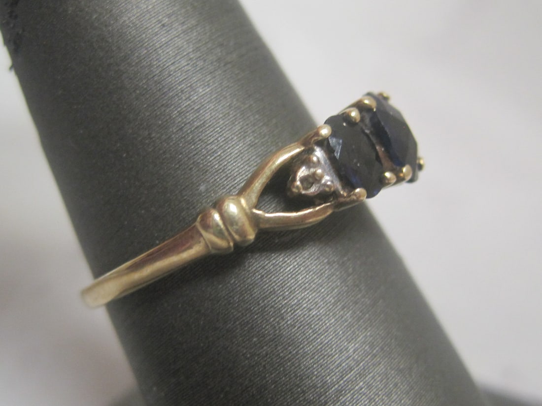 10k Gold Amethyst Ring - 2