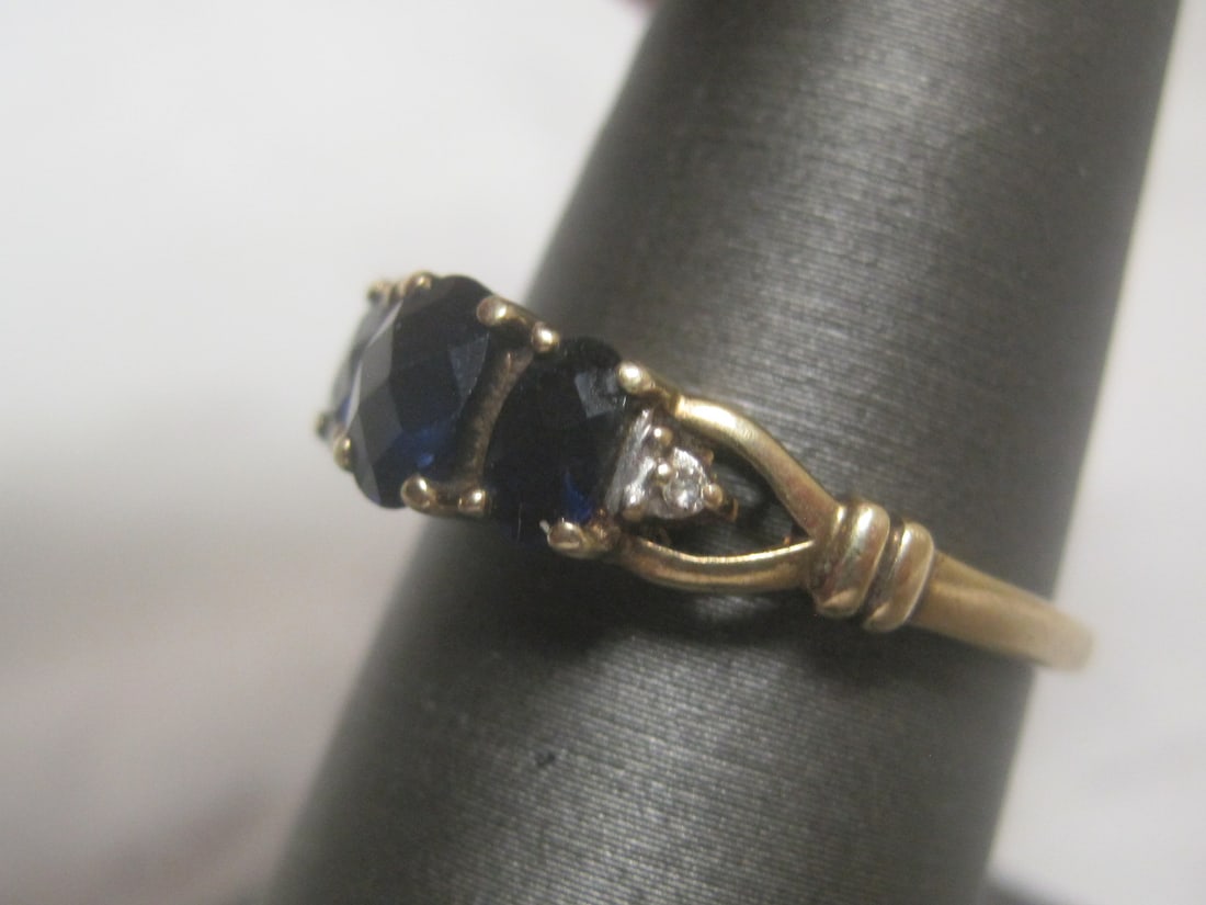 10k Gold Amethyst Ring - 3