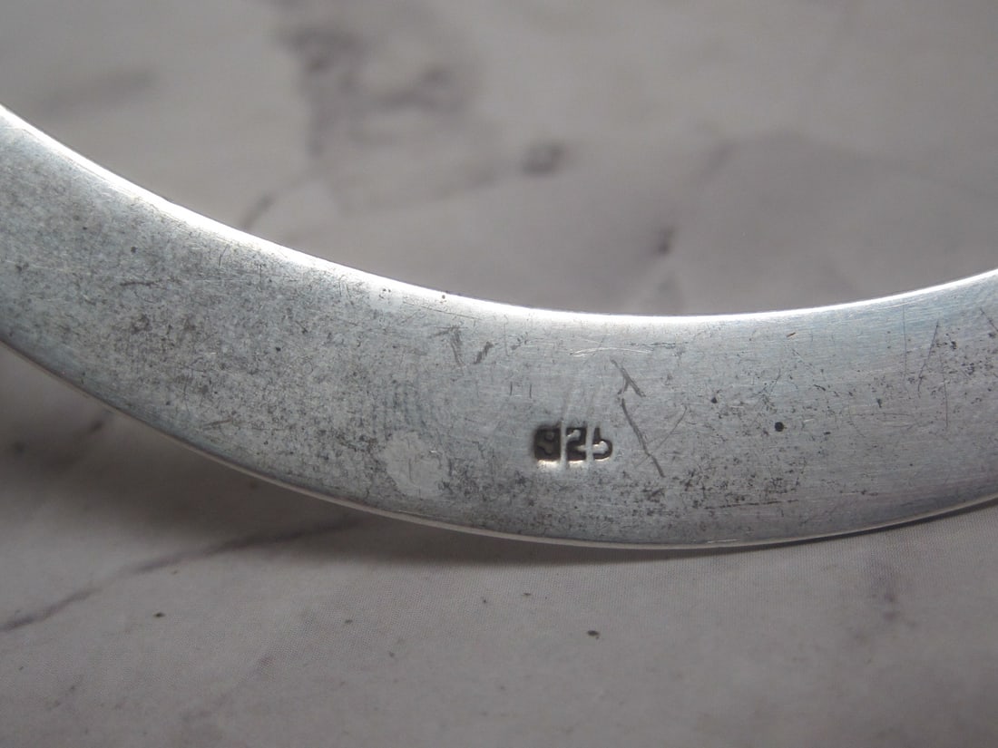 Sterling Silver Collar Necklace - 3