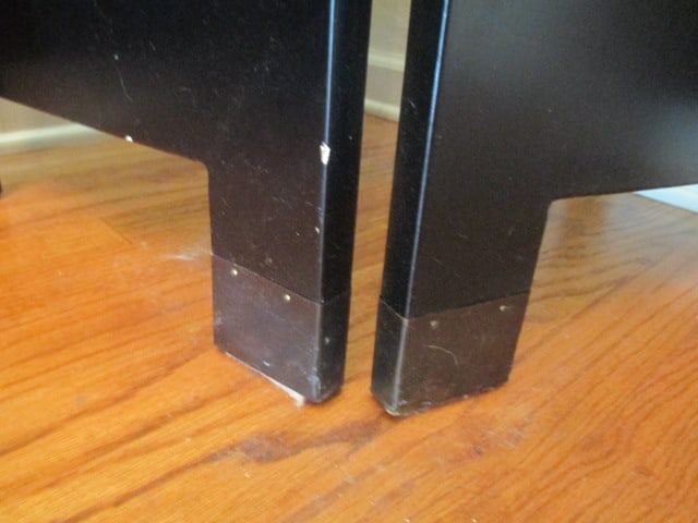 Distinctive Chinese Coromandel Style Lacquered 4 Panel Folding Screen - 5