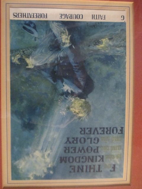 Reproduction Print of Howard Chandler Christy's "For Thine Is the Kingdom and the Power" - 3