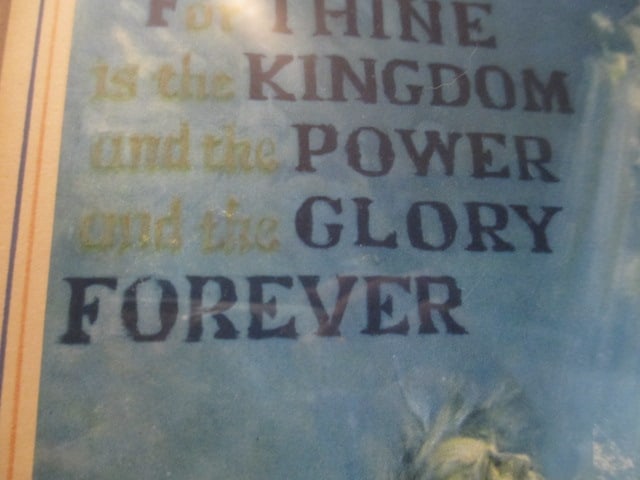Reproduction Print of Howard Chandler Christy's "For Thine Is the Kingdom and the Power" - 5