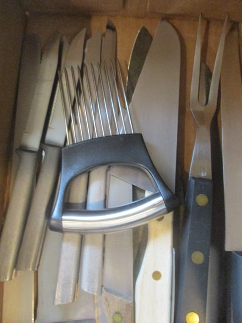 Williams-Sonoma Remote Thermometer, Kitchen Knives and Wood Cutting Boards - 4