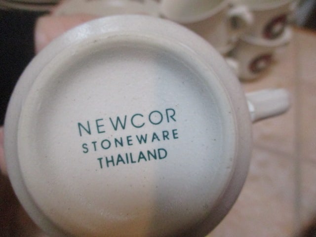 38 Pieces of Newcor Holiday Stoneware - 6