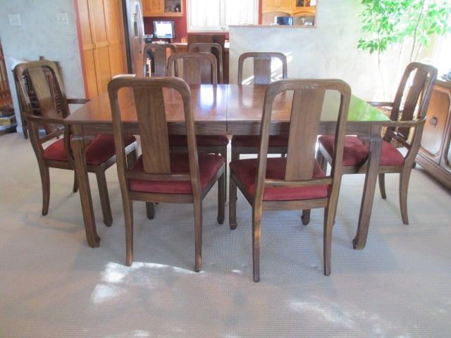 Davis Cabinet Co. Dining Table Set (1 of 20)