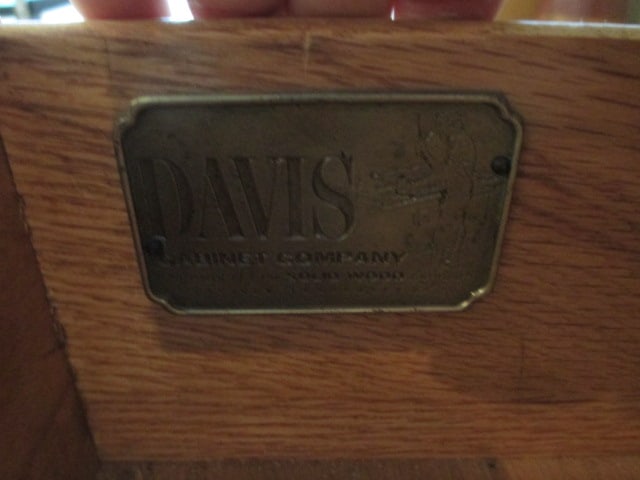 Davis Cabinet Co. Folding Leaf Server - 15