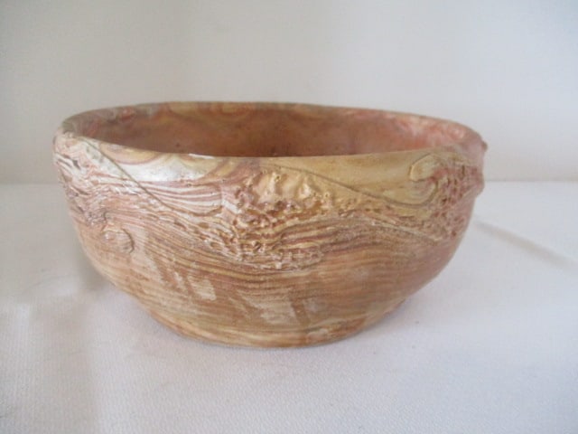Comanche Style Pottery Bowl (1 of 5)