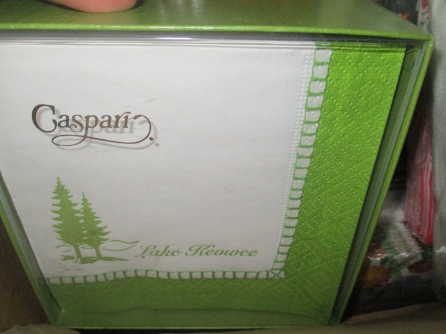 Grouping of Plate Chargers and Paper Party Napkins - 2