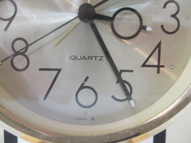 Bulova and Seiko Brass Quartz Desk/Table Clocks - 4