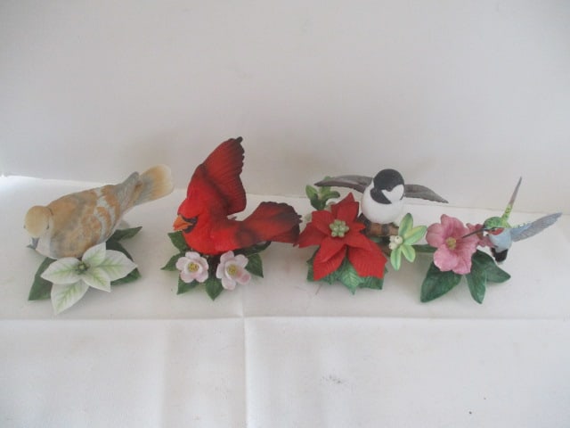 Four Lenox Porcelain Bird Figurines (1 of 6)