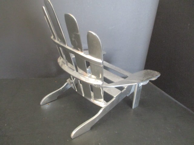 Mariposa Decorative Aluminum Adirondak Chair - 3