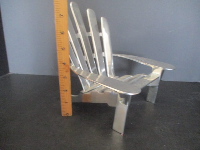 Mariposa Decorative Aluminum Adirondak Chair - 4