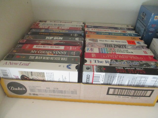 Magnavox DVD Player with Remote, Large Grouping of DVD and VHS Movies and - 5