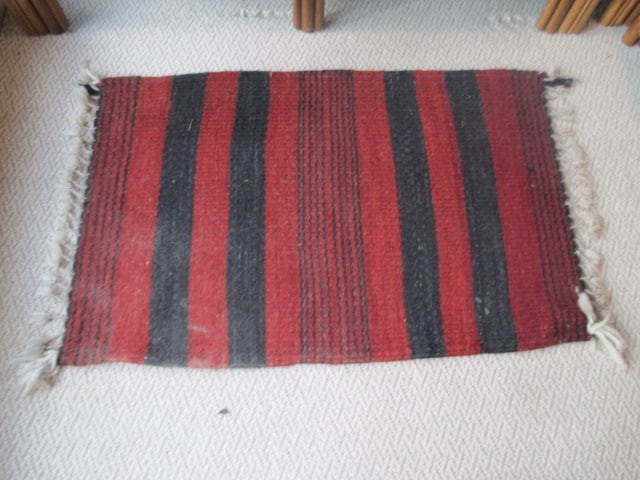 Hand Woven Oaxaco, Mexico Wool and Mohair Weft Area Rug (1 of 7)