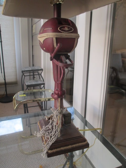 Sculpted "Vintage Series 07" Outboard Boat Motor Table Lamp - 3