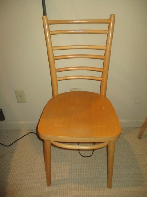 Maple Bent Slat Back Side Chair (1 of 3)