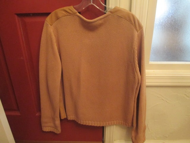 Ladies Maurice Sasson Leather Accent Sweater Jacket, Margaret Godfrey Suede Jacket and - 6