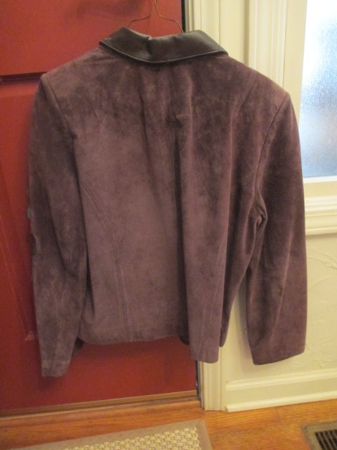 Ladies Maurice Sasson Leather Accent Sweater Jacket, Margaret Godfrey Suede Jacket and - 9