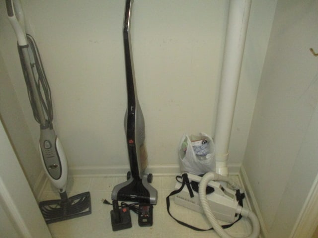 Oreck XL Hand Vac, Hoover Link Cordless Stick Vac and Shark Professional Steam Mop (1 of 7)