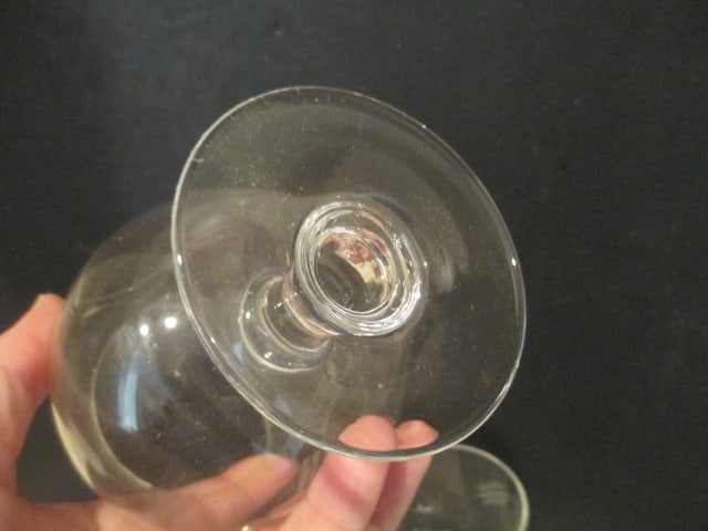 Japanese Wheat Etched Crystal Glassware - 9