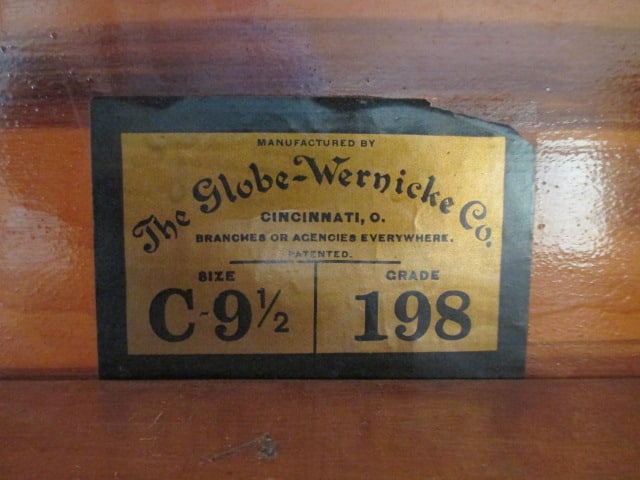 Antique Globe-Wernicke Co. Tiered 4 Stack Oak Barrister Bookcase - 11