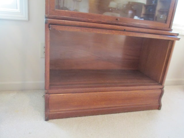 Antique Globe-Wernicke Co. Tiered 4 Stack Oak Barrister Bookcase - 15