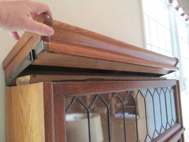 Antique Globe-Wernicke Co. Tiered 4 Stack Oak Barrister Bookcase - 18