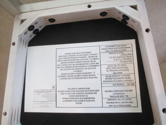 Dorel Home Products 2 Tone Drop Leaf 3 Piece Dinette Set - 15