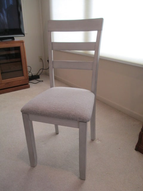 Dorel Home Products 2 Tone Drop Leaf 3 Piece Dinette Set - 9