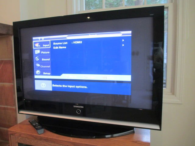 Samsung 42" Plasma Display Flatscreen TV with Remote (1 of 7)