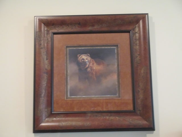 Edward Adams Signed Limited Edition Grizzley Print (1 of 8)