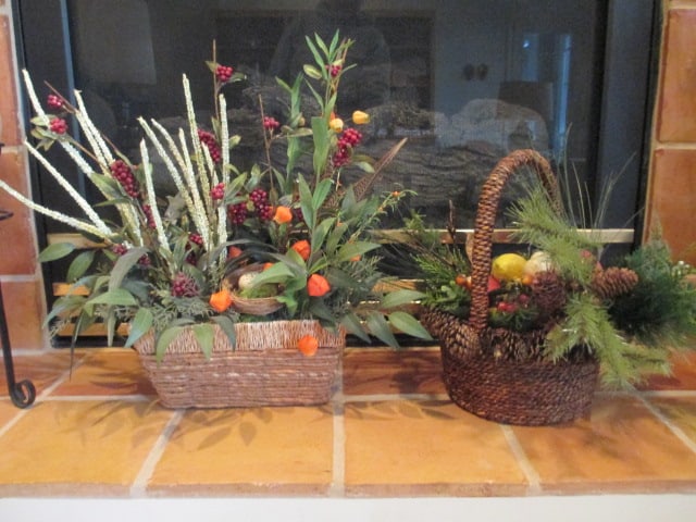 Two Artificial Arrangements in Baskets (1 of 8)