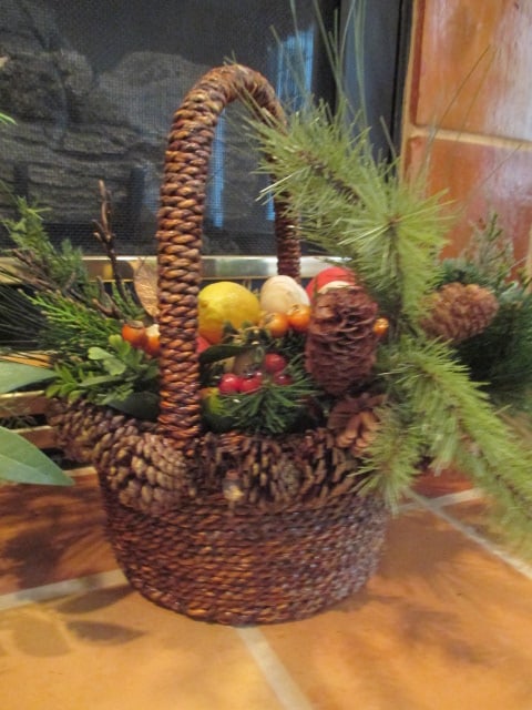 Two Artificial Arrangements in Baskets - 6